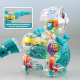Dinosaur Toy with Light & Music - Cyan, Animal Toys, Chase Value, Chase Value