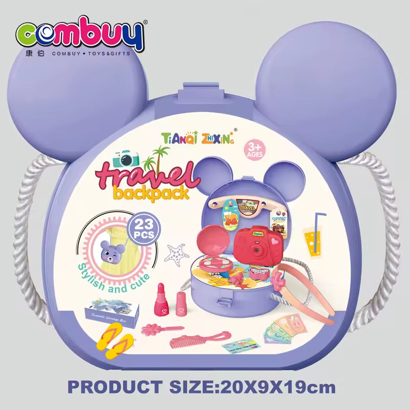 Travel Backpack Set 23pcs - Purple, School Bags, Chase Value, Chase Value