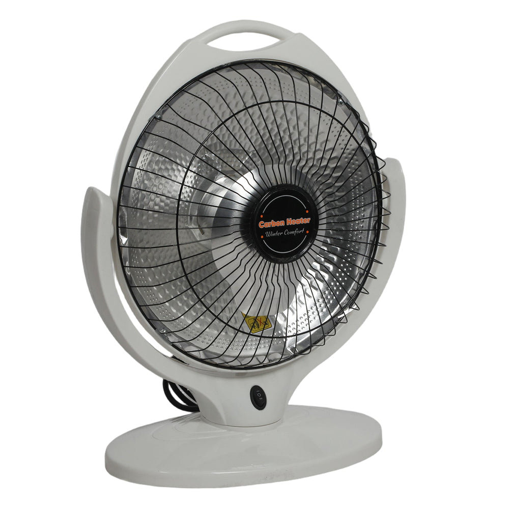 National Carbon Moving Dish Room Heater - White, Home & Lifestyle, Heater, National, Chase Value