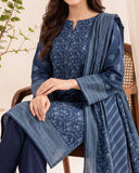 VS Pashmina Exclusive Printed Suit - 3 Pc by VS Textile