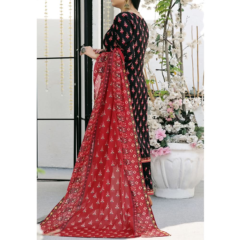 Vs Aiza & Momina Printed Lawn Unstitched 3Pcs Suit V-2 - 310, Women, 3Pcs Shalwar Suit, VS Textile, Chase Value
