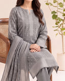 VS Pashmina Exclusive Printed Suit - 3 Pc by VS Textile