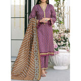 Vs Aiza & Momina Printed Lawn Unstitched 3Pcs Suit V-2 - 313, Women, 3Pcs Shalwar Suit, VS Textile, Chase Value