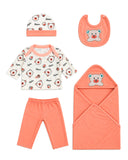 Newborn Baby Gift Set - 5 Pcs Suit Set