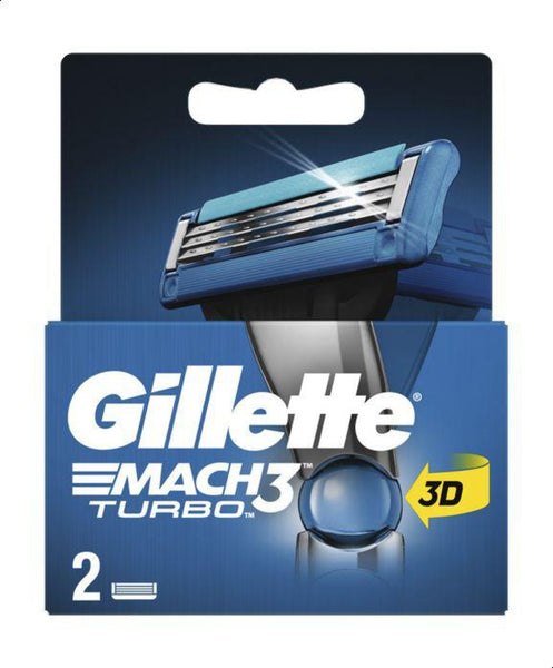 Gillette Mach 3 - Turbo 2 Cartridges