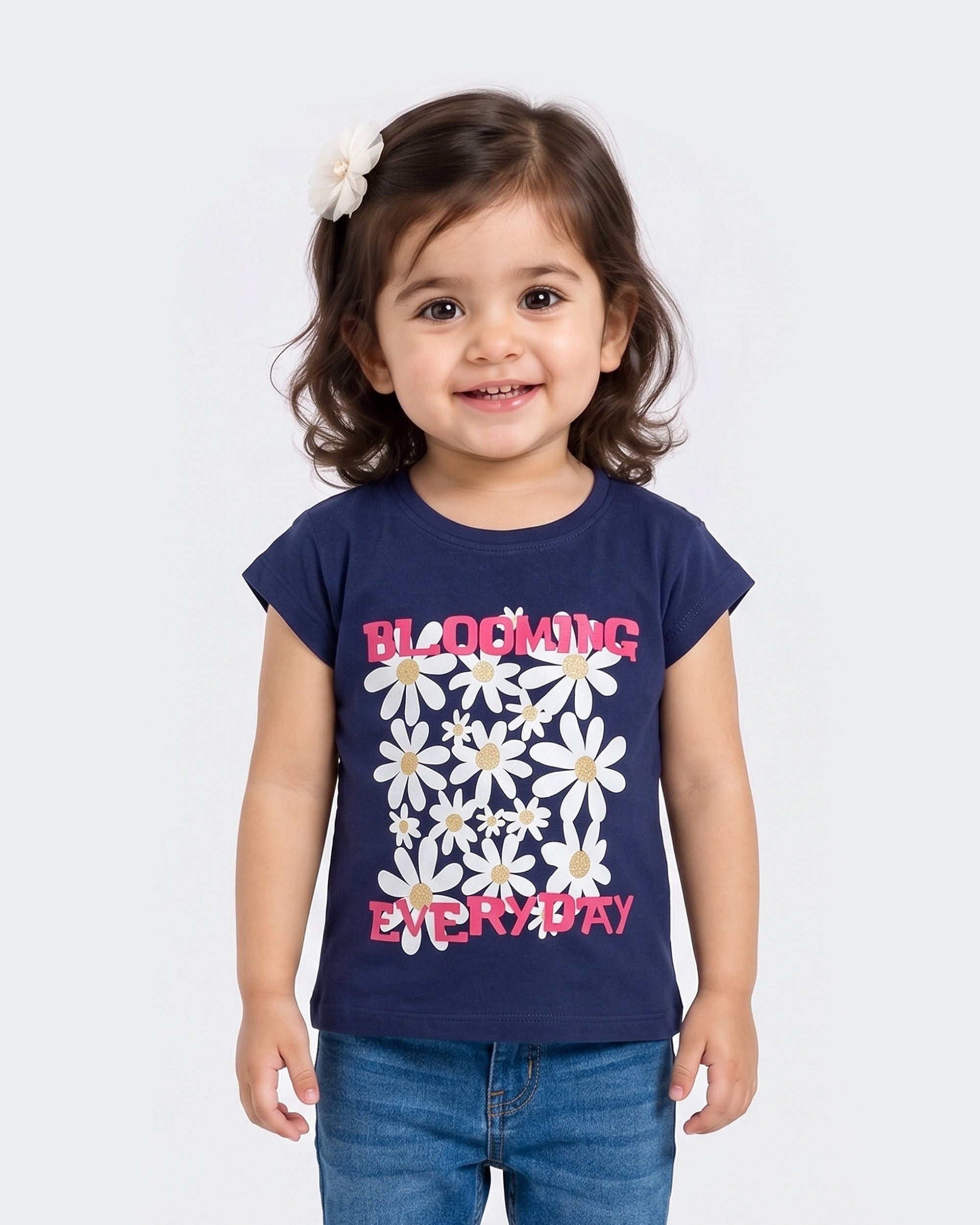 Eminent Girls Half Sleeves T-Shirt