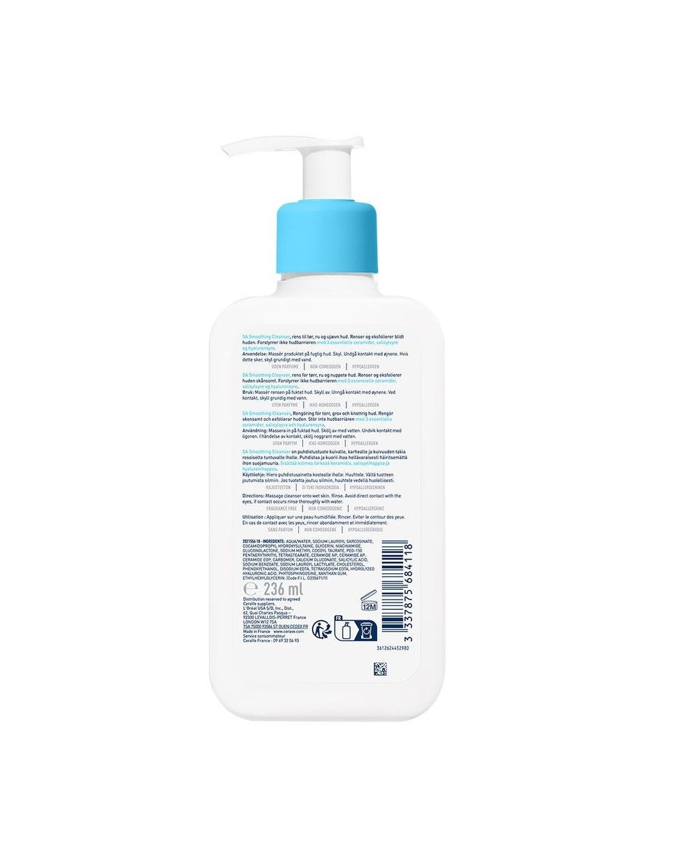 CeraVe SA Smoothing Cleanser - 236 ml
