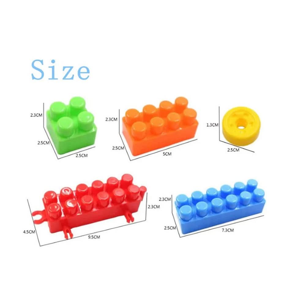 Block Tub 110 Pcs, Kids Blocks & Building Toys, Chase Value, Chase Value