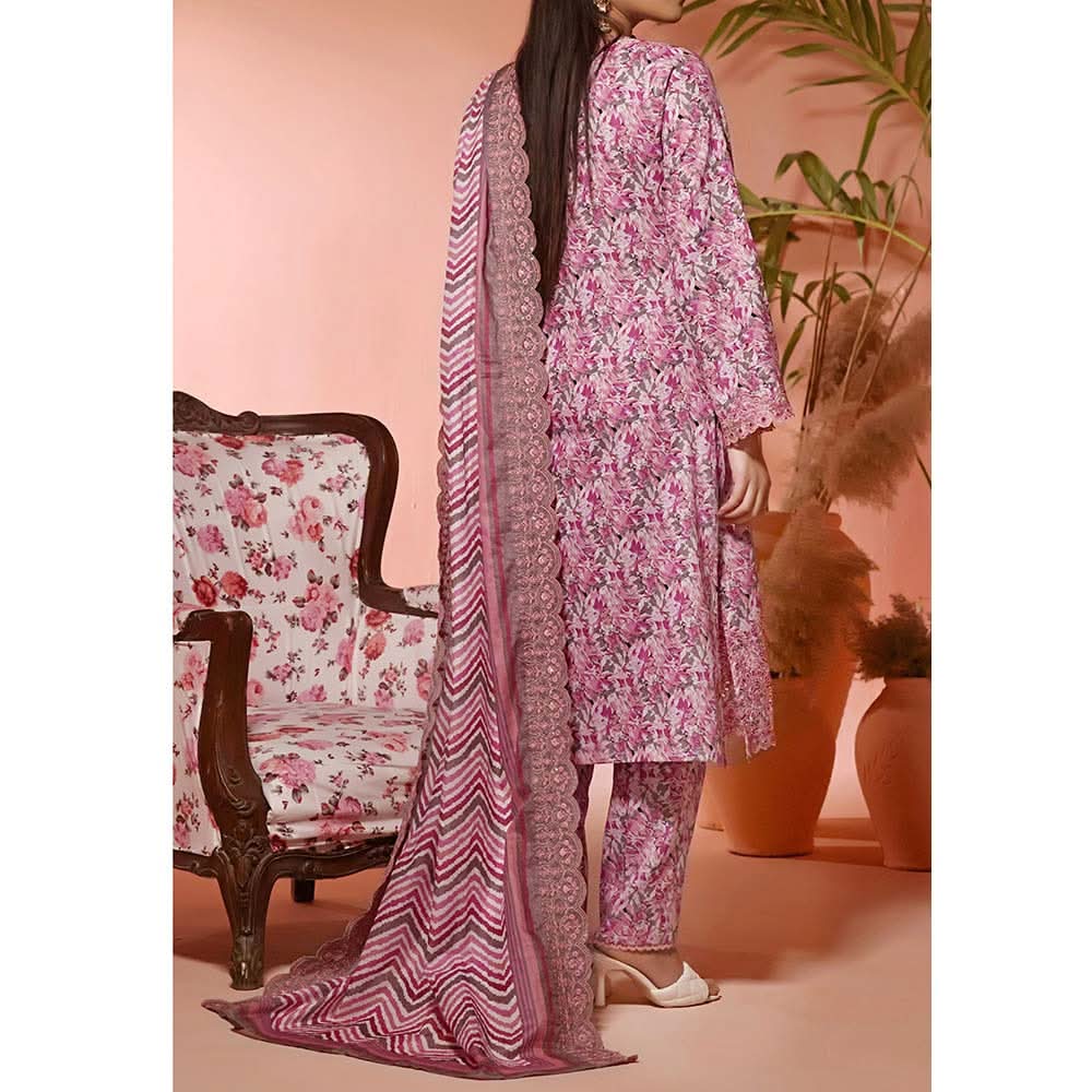 Aiza & Momina Digital Printed Chikankari Embroidered Unstitched 3Pcs Suit - 35, Women, 3Pcs Shalwar Suit, VS Textile, Chase Value