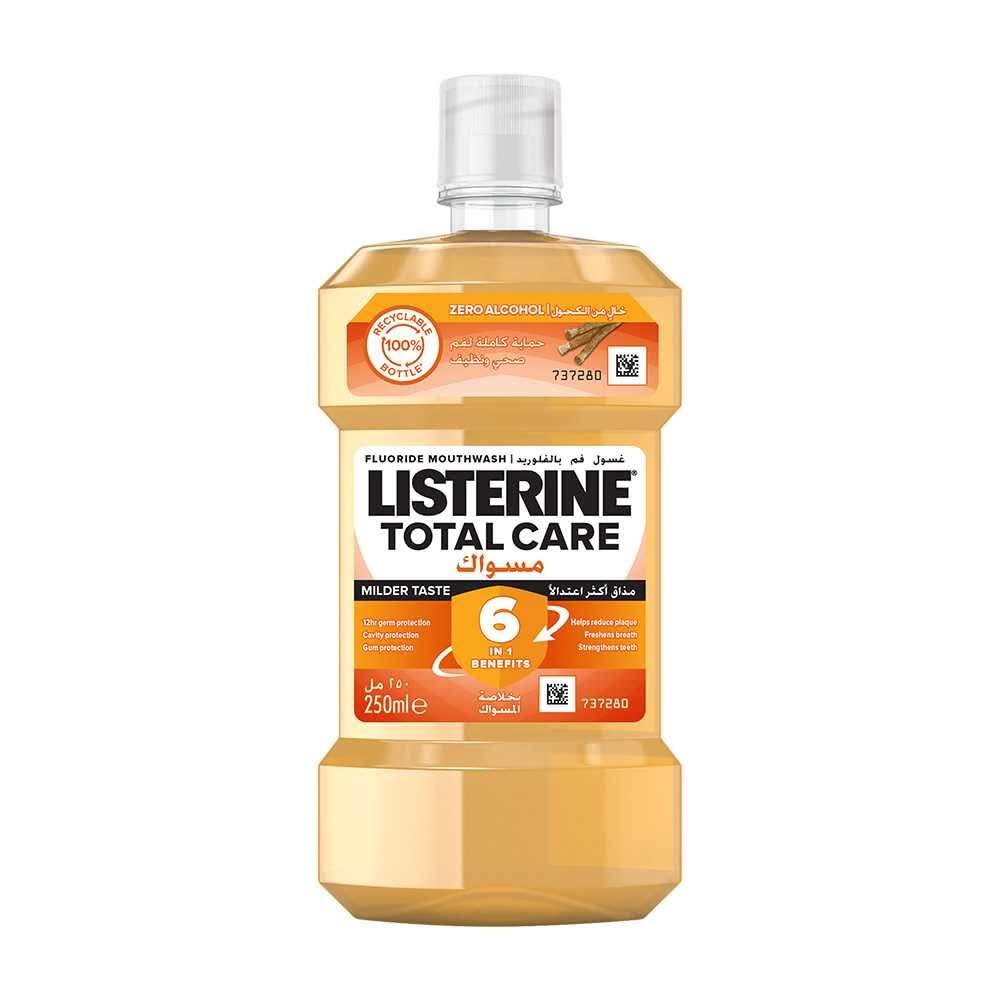 Listerine Miswak Mouthwash, 250ml, Oral Care, Listerine, Chase Value