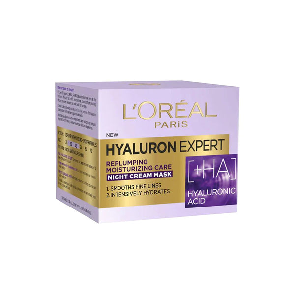 Loreal Hyaluron Expert Night Cream Mask 50ml, Creams & Lotions, Loreal, Chase Value