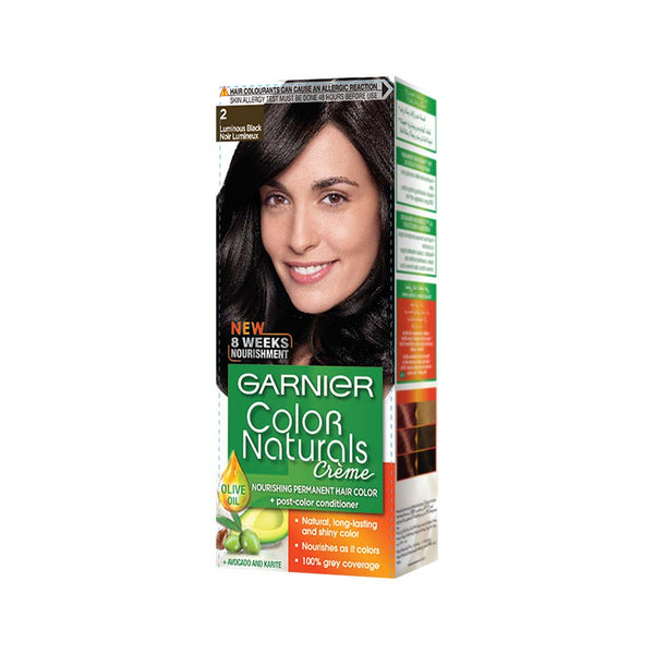 Garnier Color Naturals Hair Color Luminous Black 2, Hair Color, Garnier, Chase Value