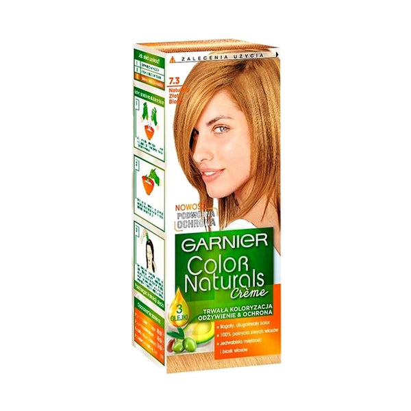 Garnier Color Naturals Creme Hair Colour Hazel Blonde 7.3, Hair Color, Garnier, Chase Value