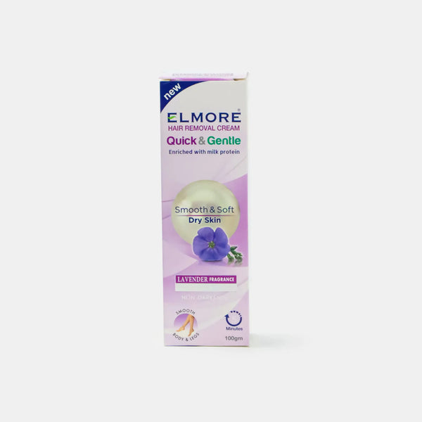 Elmore Hair Removal Cream Lavender Tube 50ml