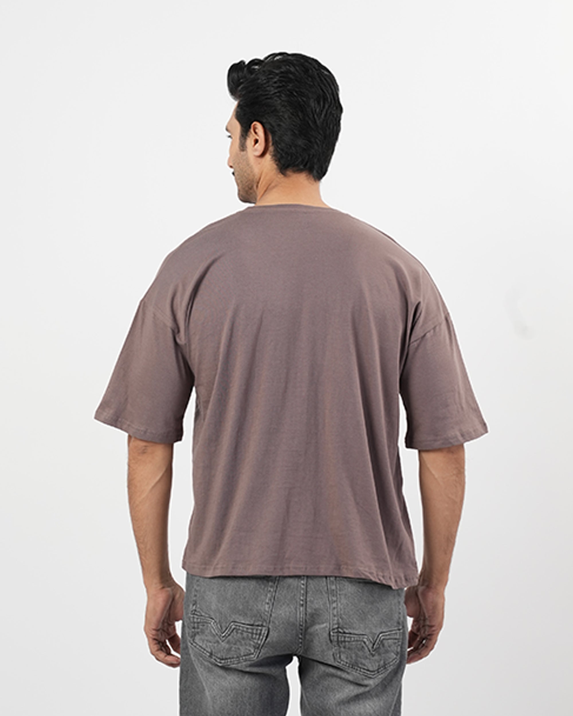Men's Printed Drop Shoulder T-Shirt