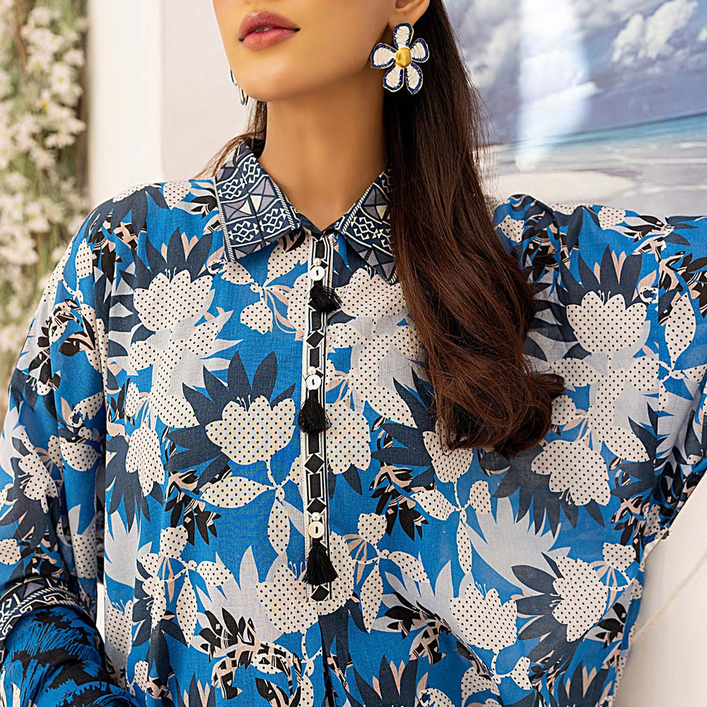 SANA & SARA ESHAAL By Salitex Lawn Printed Unstitched 3Pcs Suit - 62, Women, 3Pcs Shalwar Suit, Salitex, Chase Value