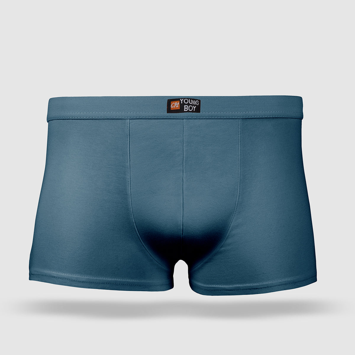Boys Loose Boxer - Steel Green, Boys Underwear, Chase Value, Chase Value
