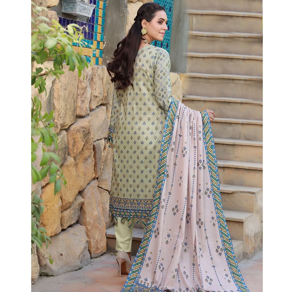 Schick Dr Print Lawn Unstitched 3Pcs Suit - 3, Women, 3Pcs Shalwar Suit, Mi Creation, Chase Value