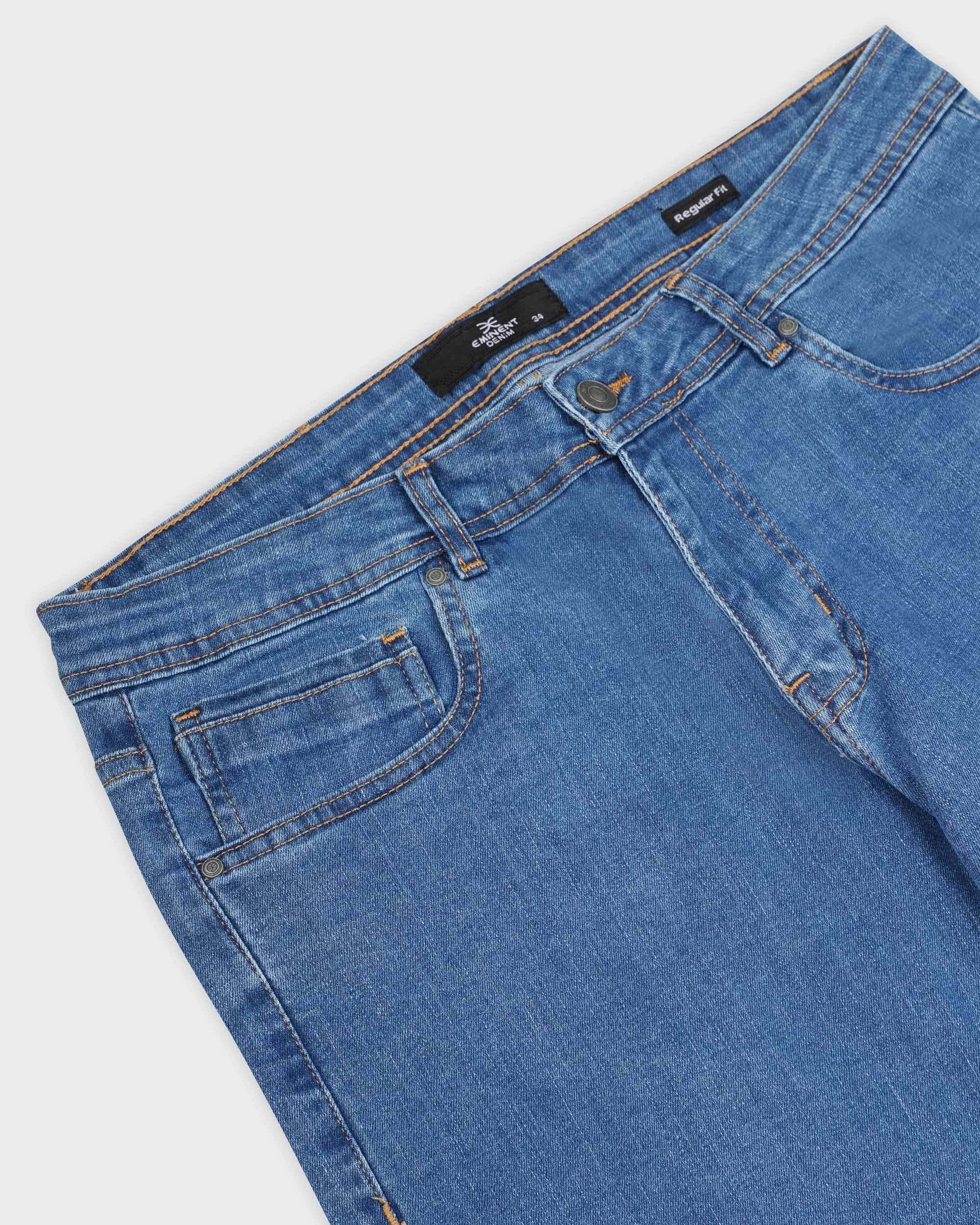 Eminent Men's Woven Denim Pants