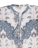 Valuables Women's Slub Printed Suit - 2 Pc