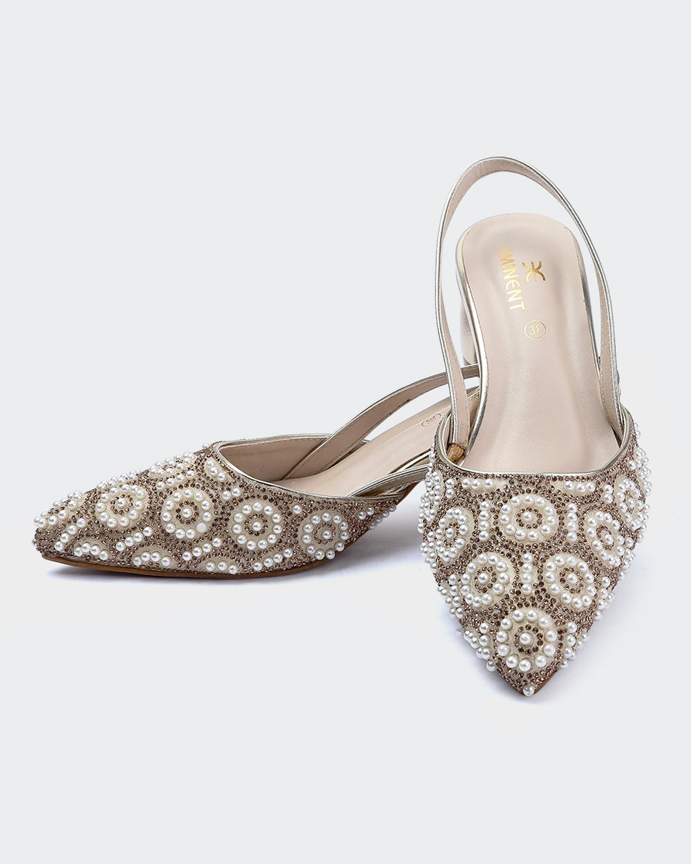 Eminent Women's Heel Backless Sandal, Women Heels, Eminent, Chase Value