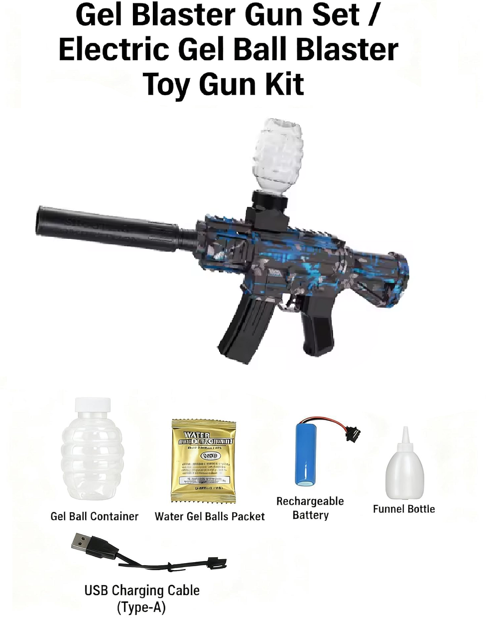 Battery Operated Bubble Gun