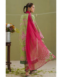 Women's Printed Suit 3-Pc - Inspired by Zara Shah Jahan - 6