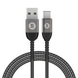 Charging Cable  Rope 2M Type-C Cable, USB Cables, Space, Chase Value