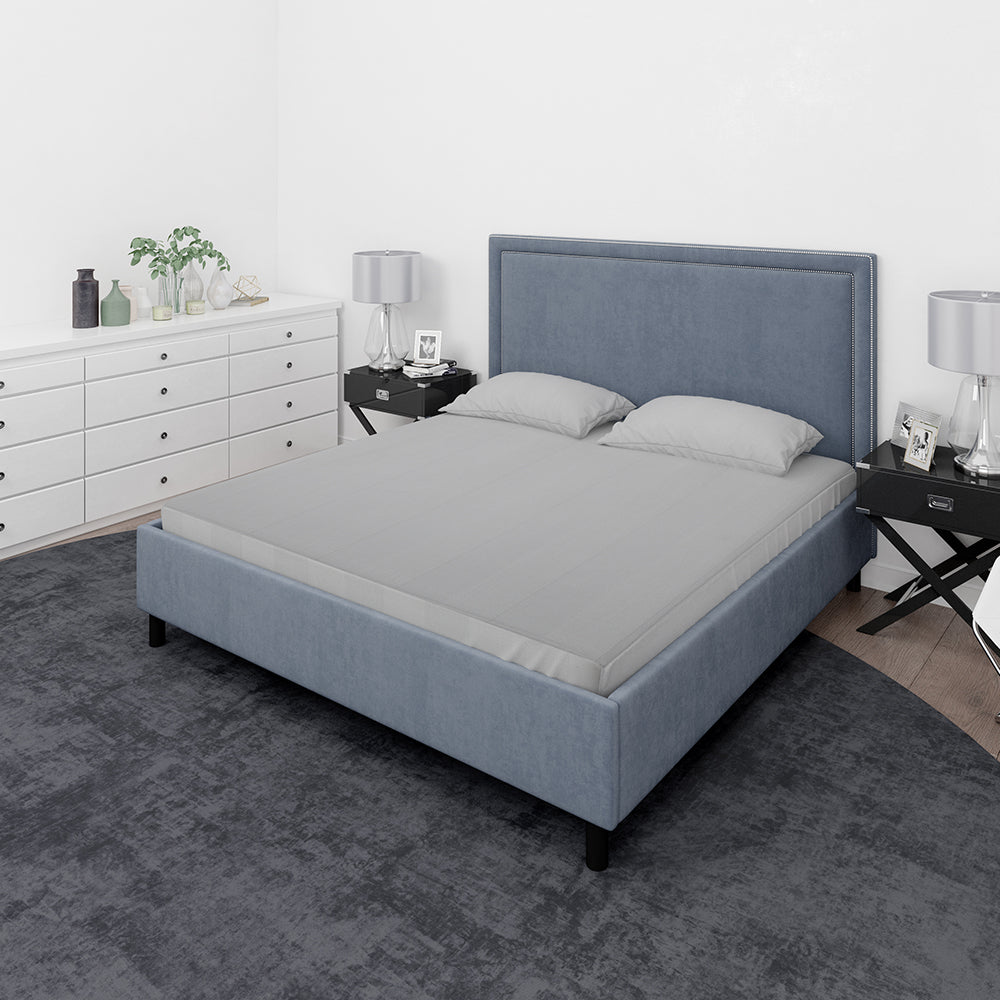 Eminent King Size Cotton Bed Sheet Stripes - White, King Size Bed Sheet, Eminent, Chase Value