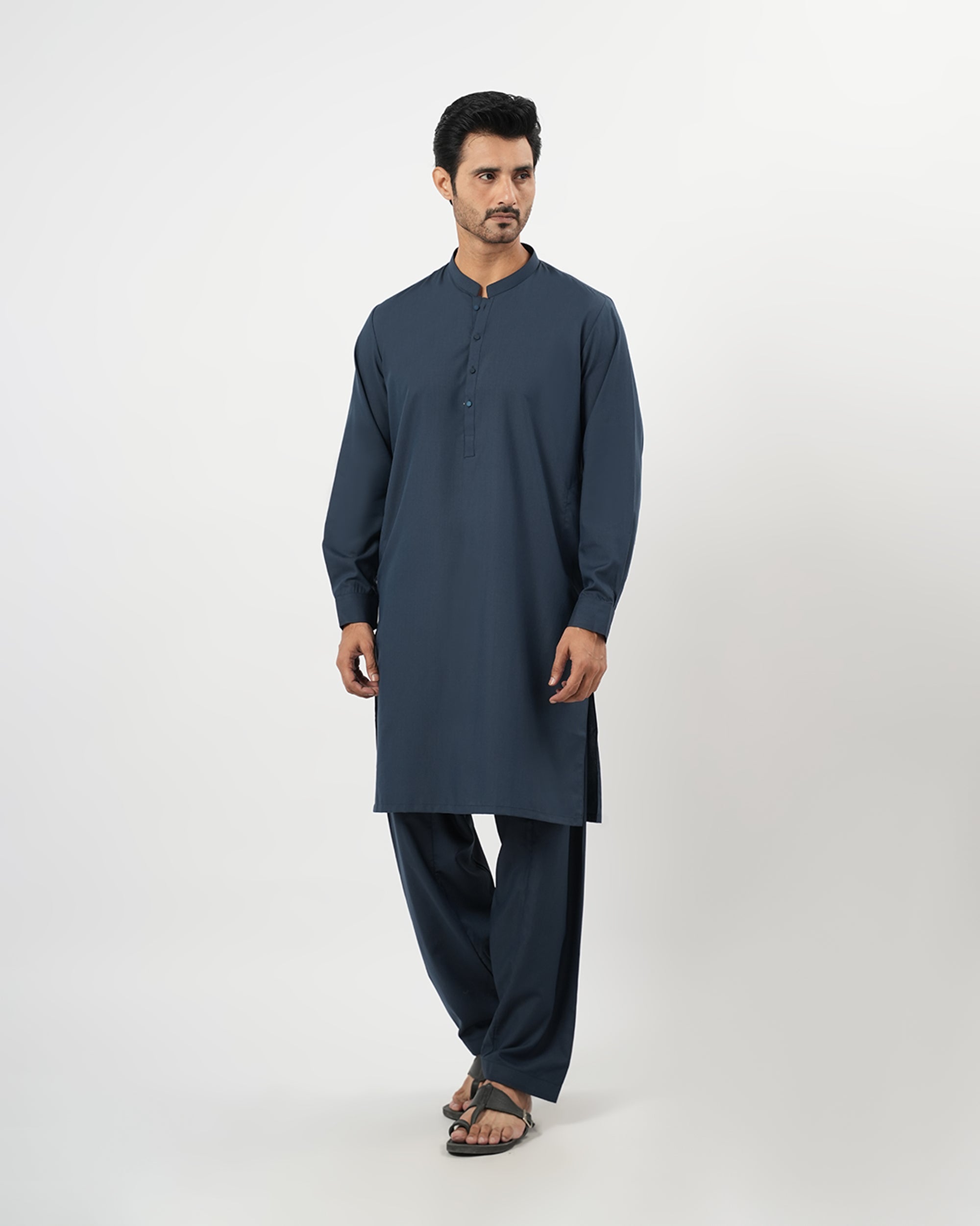 Eminent Men's Plain Shalwar Kameez