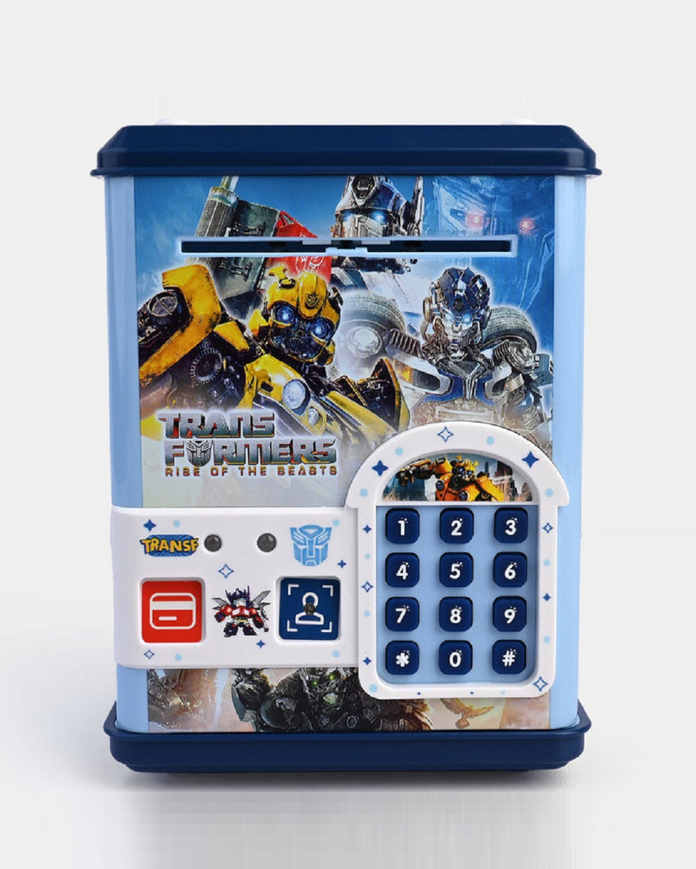 Transformer Money Bank With Card Swiping