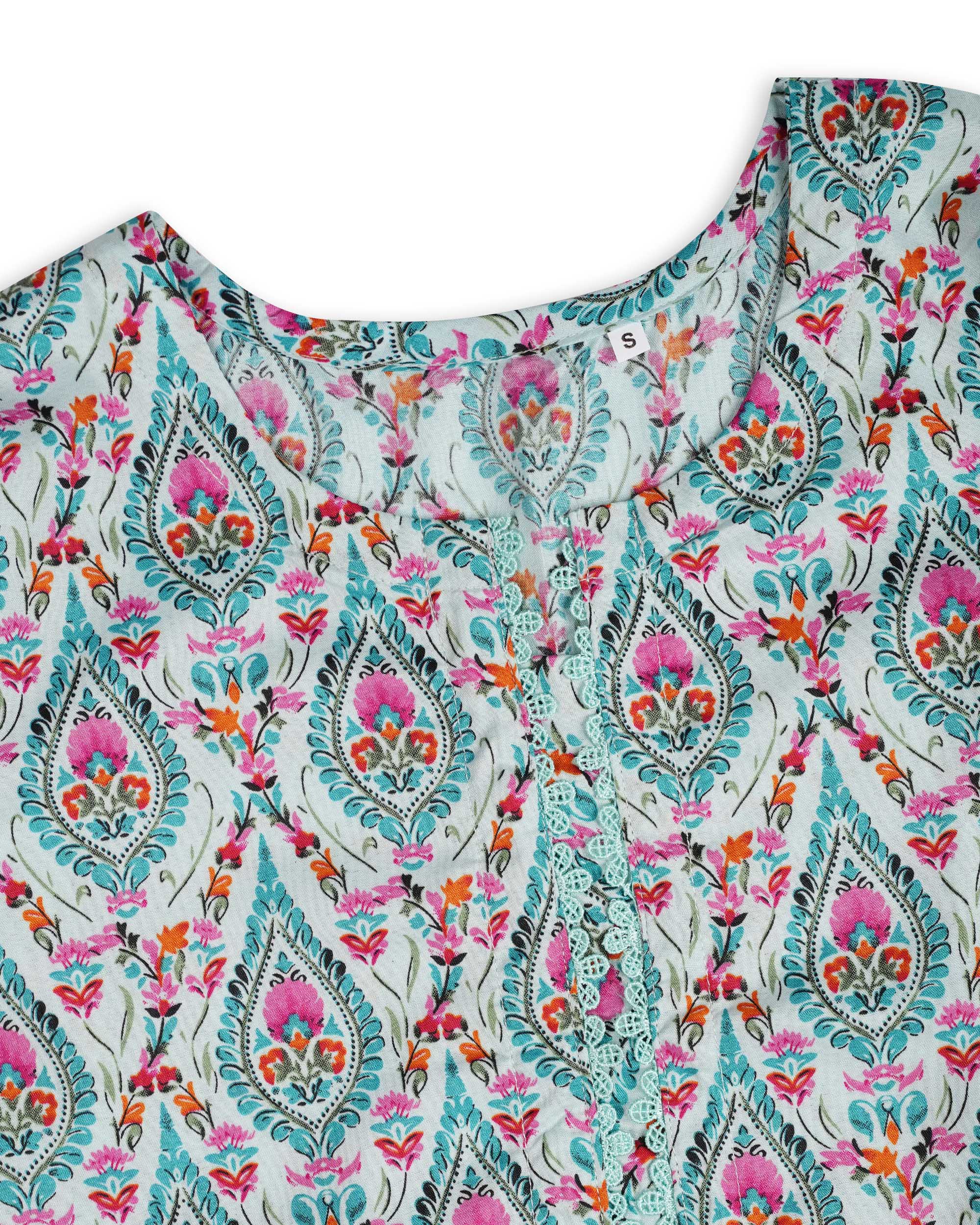 Women's Printed 2 Pc Suit