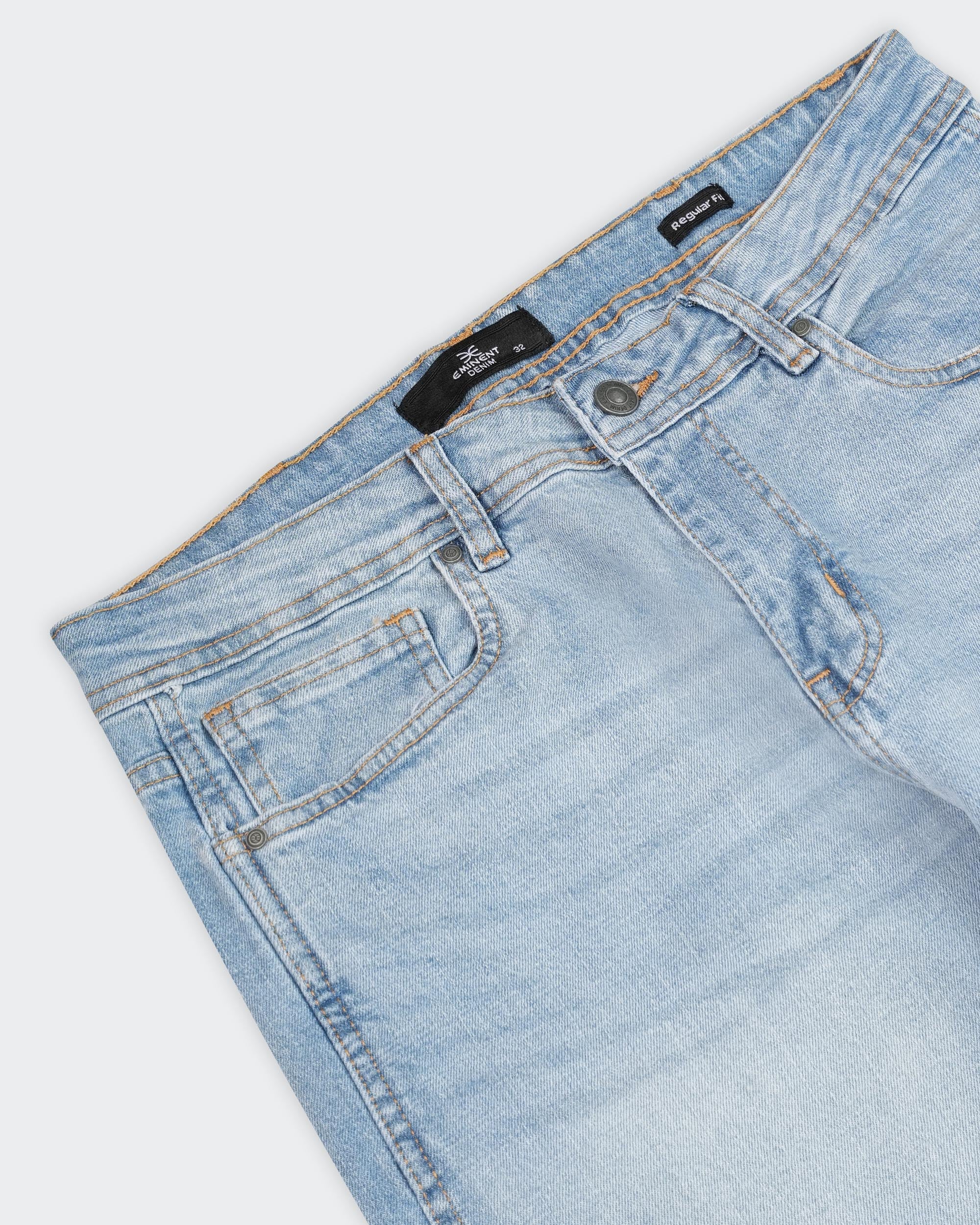 Eminent Men's Woven Denim Pants