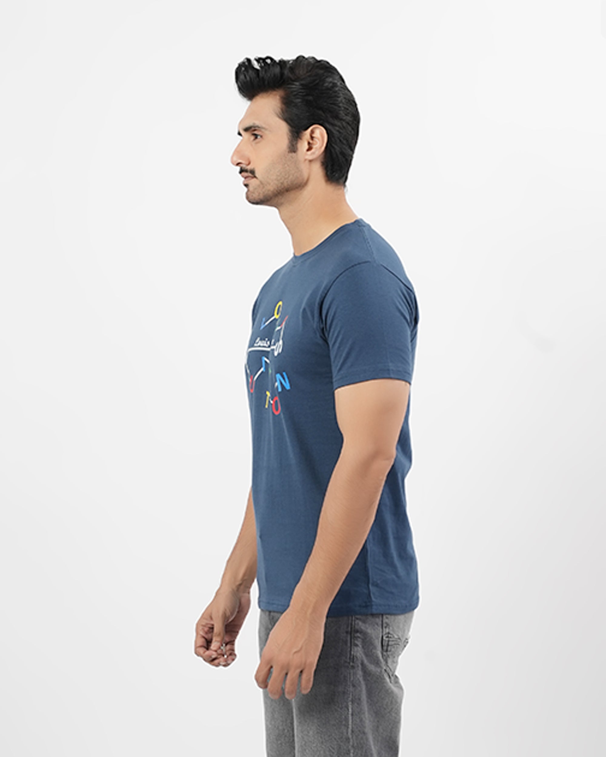 Valuables Men's Printed Half Sleeve T-Shirt - Louis Vuitton