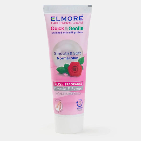 Elmore Hair Removal Cream Rose Tube 50ml
