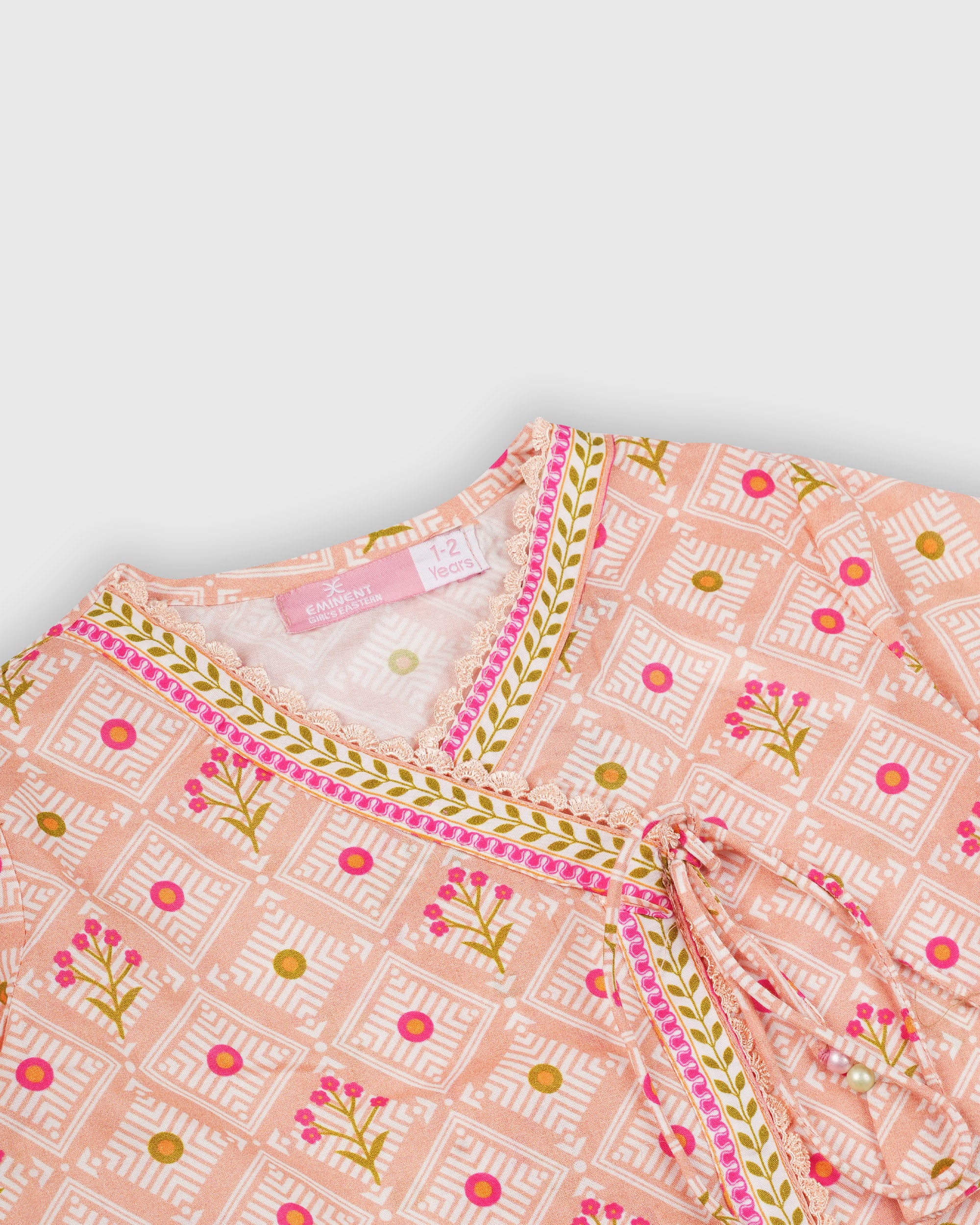 Eminent Girls' Essential Printed 3 Pc Suit