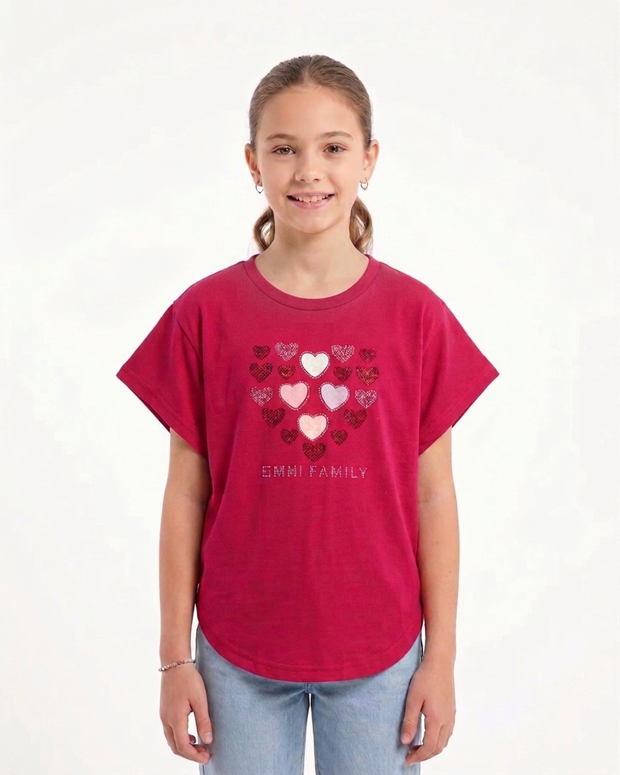 Valuables Girls' Half Sleeve Printed T-Shirt