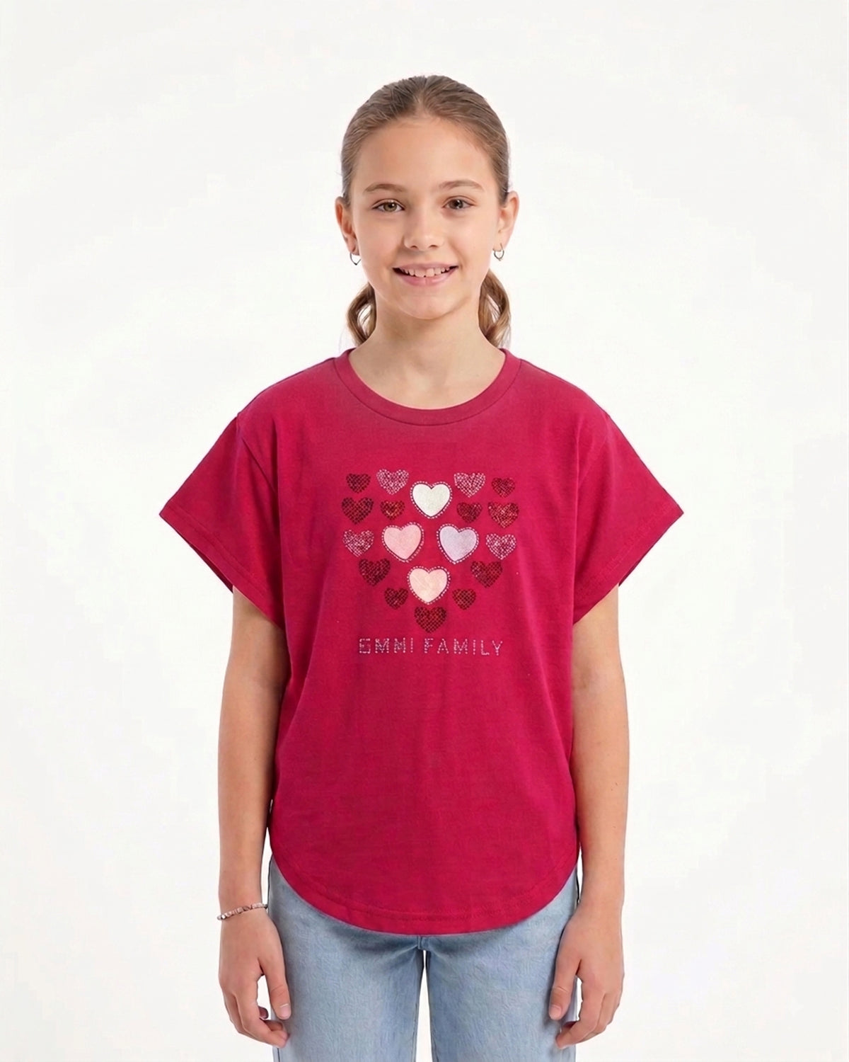 Valuables Girls' Half Sleeve Printed T-Shirt