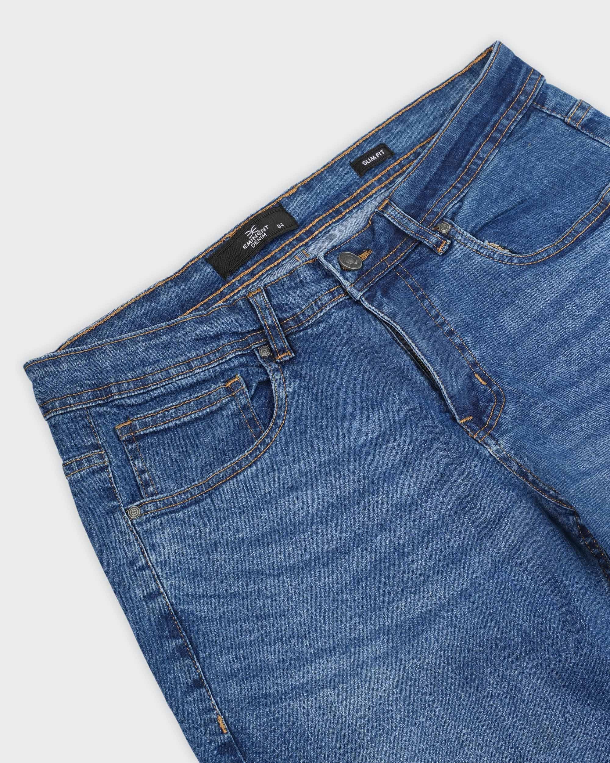 Eminent Men's Woven Denim Pants