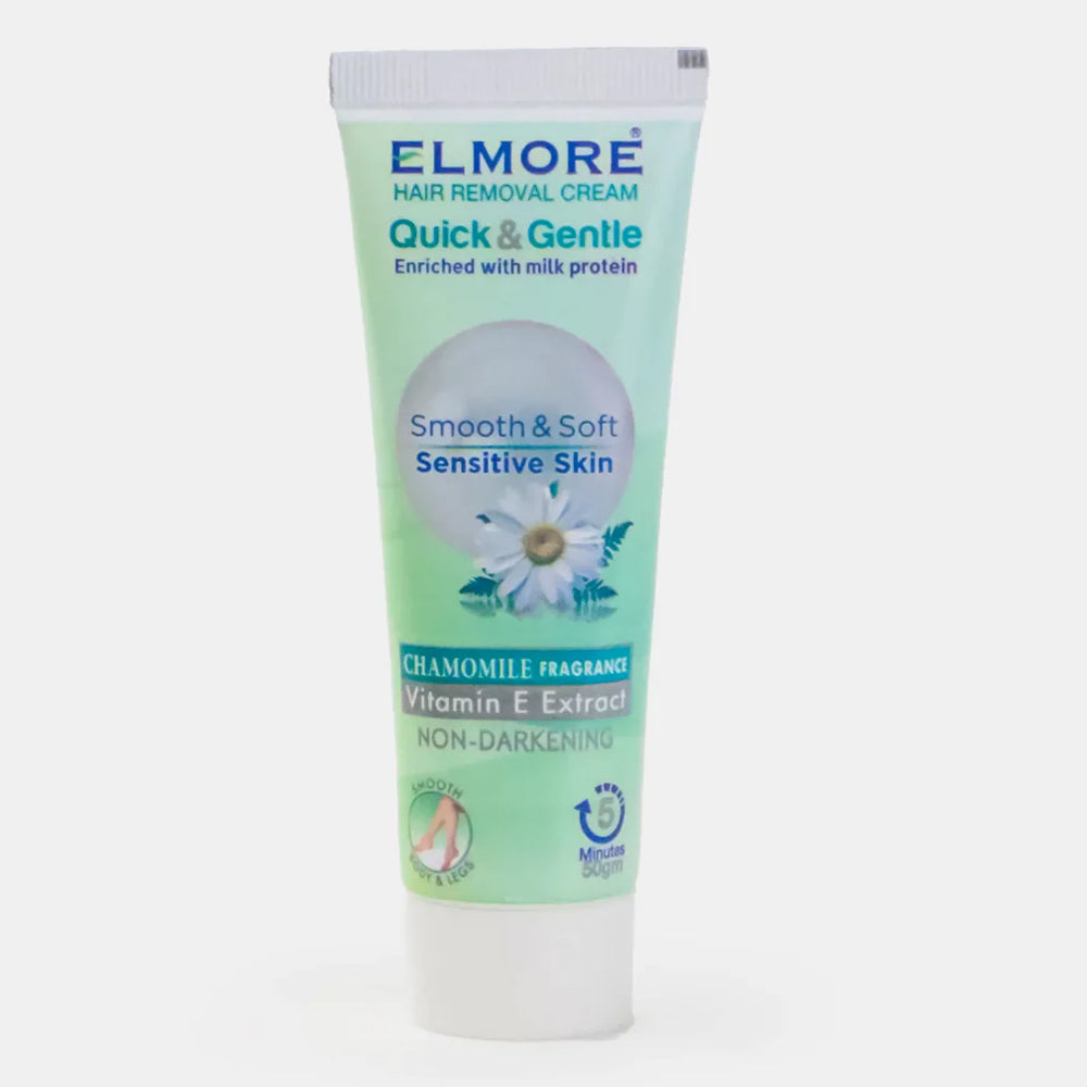 Elmore Hair Removal Cream Chamomile Tube 50ml, Hair Removal, Elmore, Chase Value
