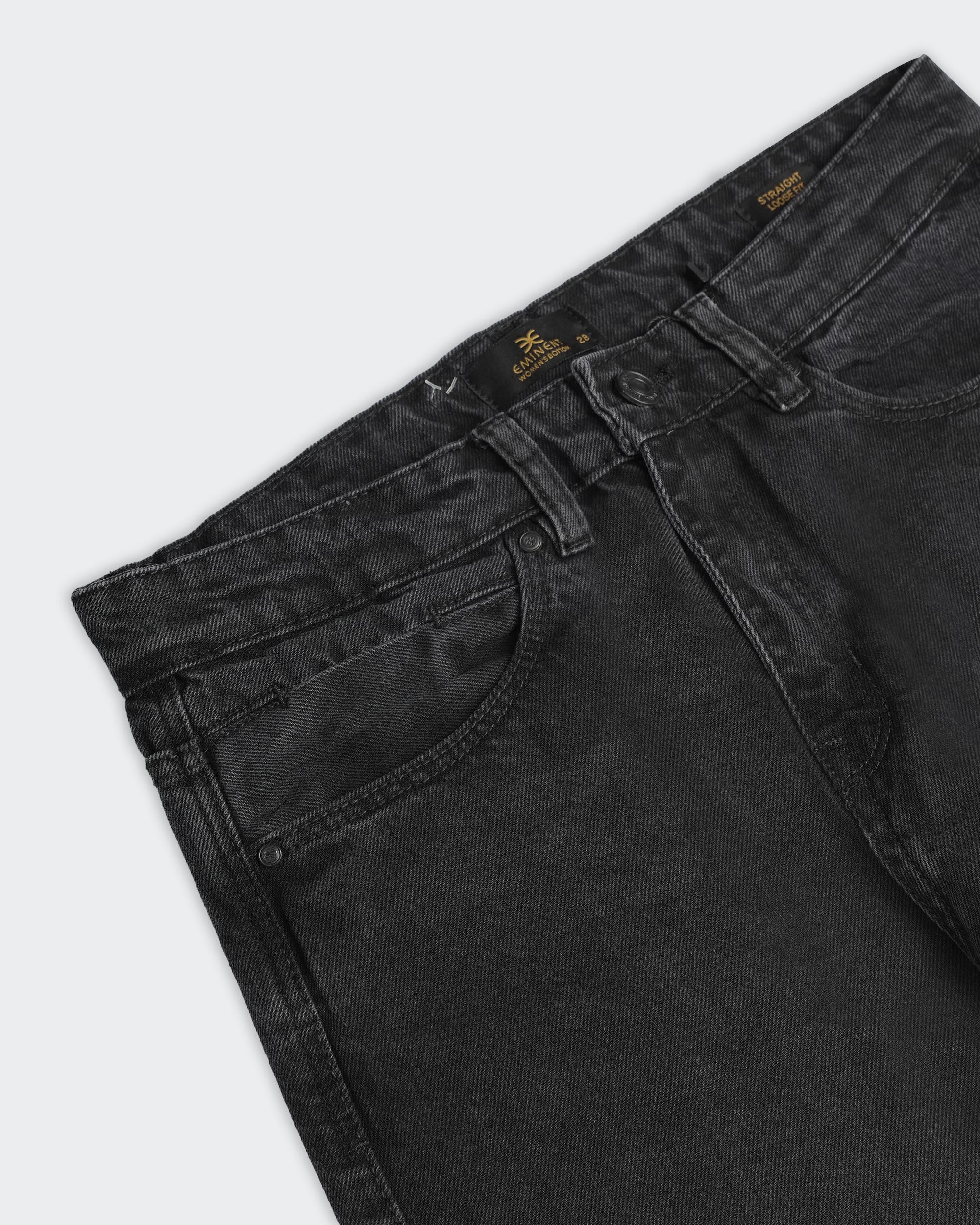 Eminent Women's Woven Denim Pants