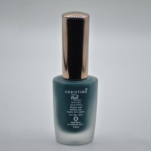 Christine Matte Nail Enamel Shade - 227, Nails, Christine, Chase Value