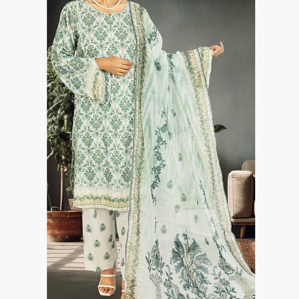 Eminent Linen Dobby Printed Unstitched 3Pcs Suit - 9, Women, 3Pcs Shalwar Suit, Eminent, Chase Value