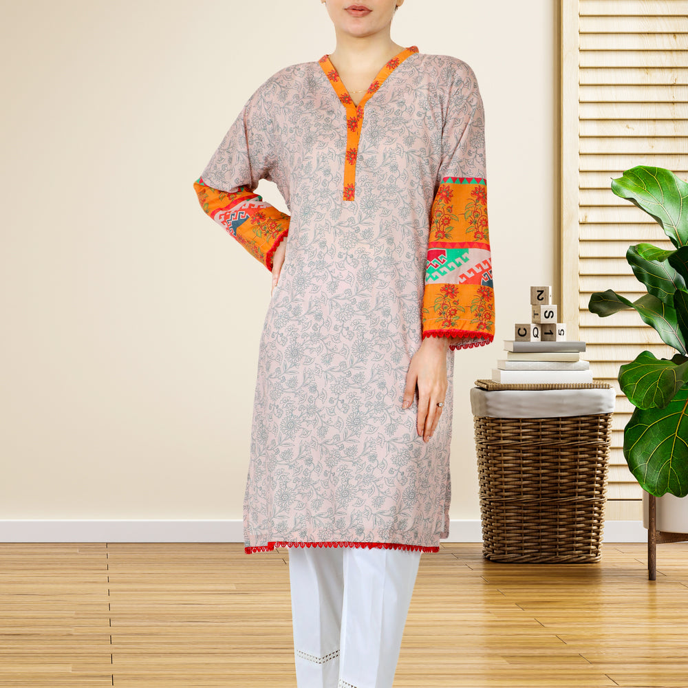 Valuable Cotton Unstitched Kurti - 4, Women, Unstitched Kurti, Chase Value, Chase Value