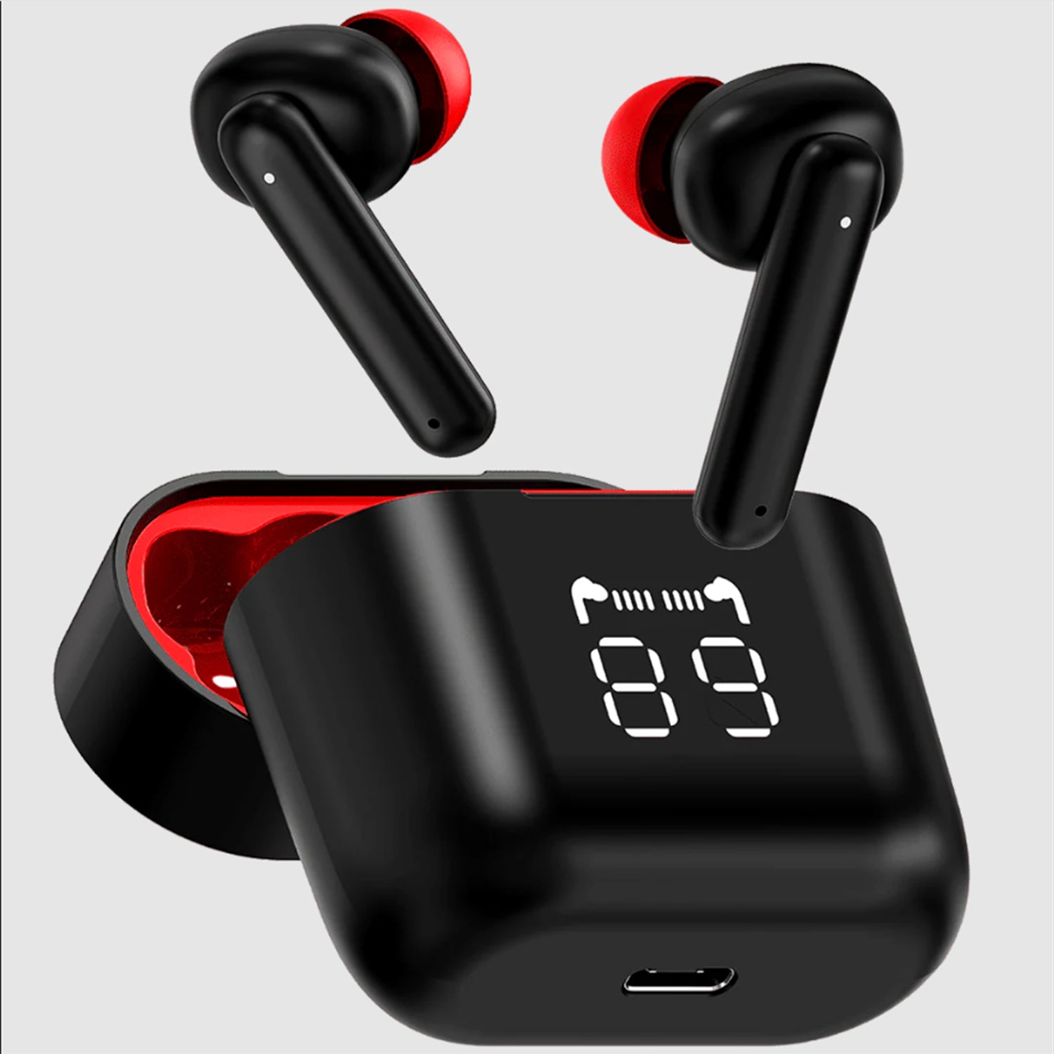 Audionic Airbud 590  - Black & Red, Airbuds, Audionic, Chase Value