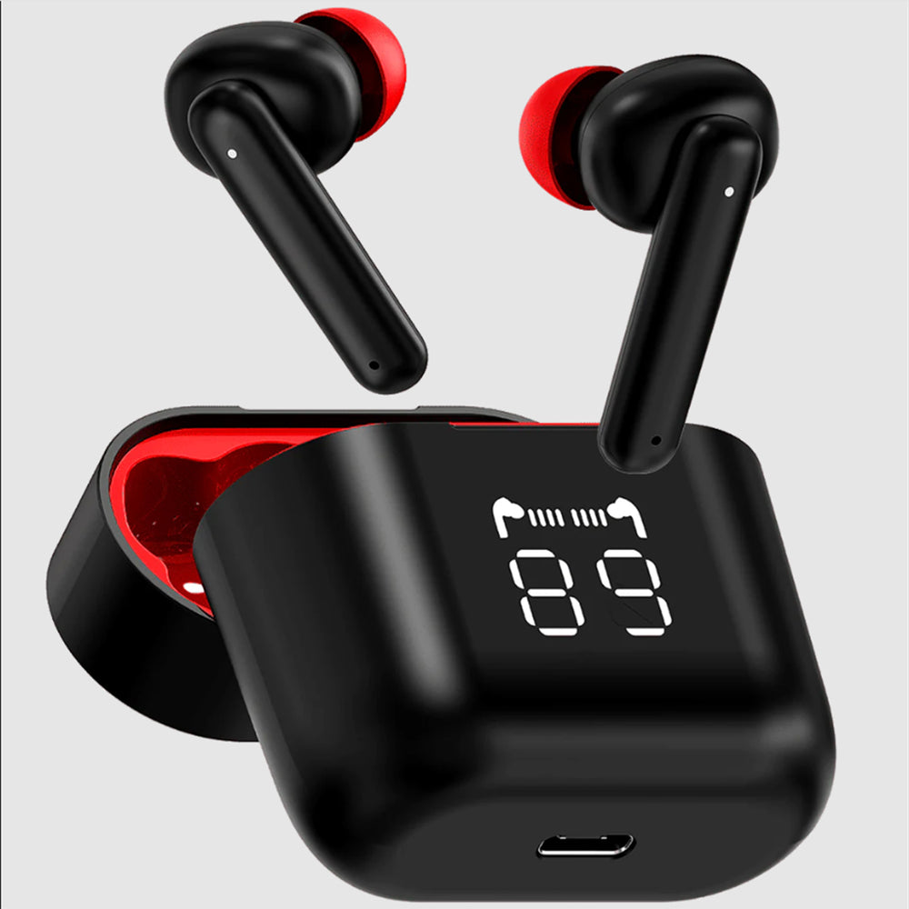 Audionic Airbud 590  - Black & Red, Airbuds, Audionic, Chase Value