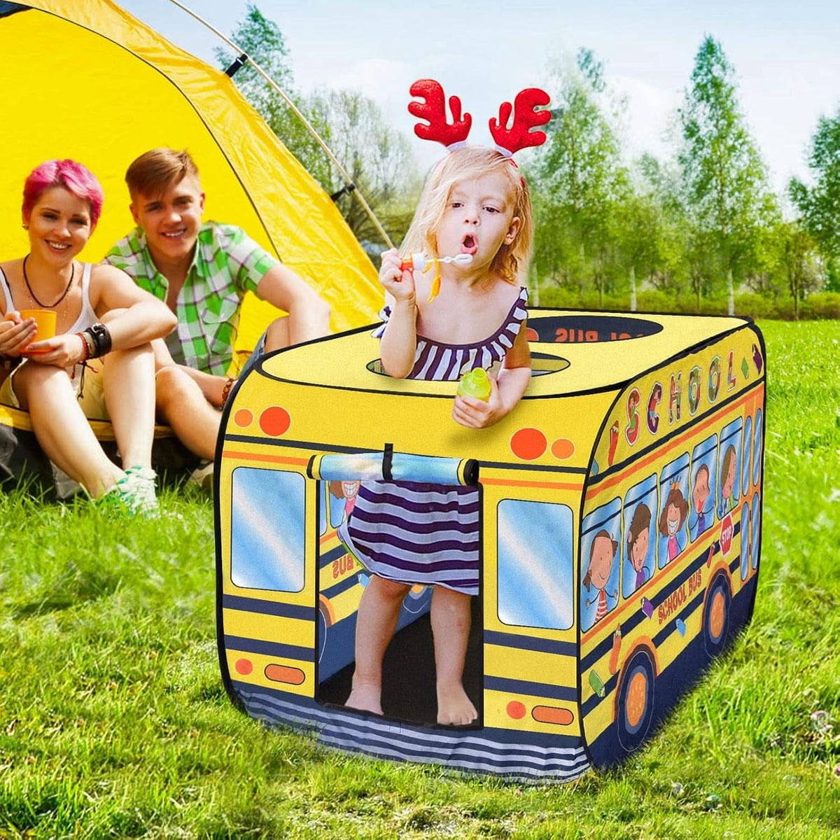 Tent Set,P.Box Flat Packing - Yellow, Sleeping Bags, Chase Value, Chase Value