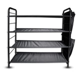 4 Tier Shoe Rack - Grey, Shoes Accessories, Relaxsit, Chase Value