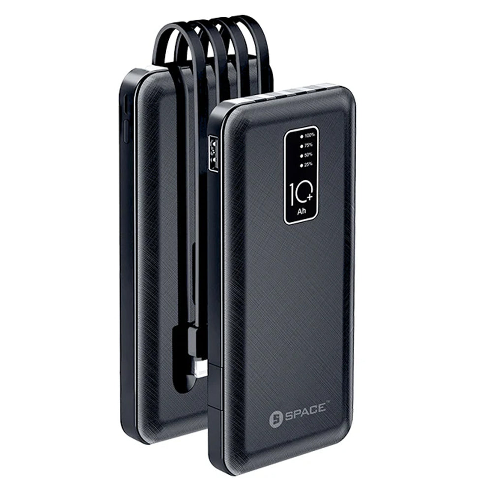 Space FU-10 Fusion Power Bank 10000mAh, Power Bank, Space, Chase Value