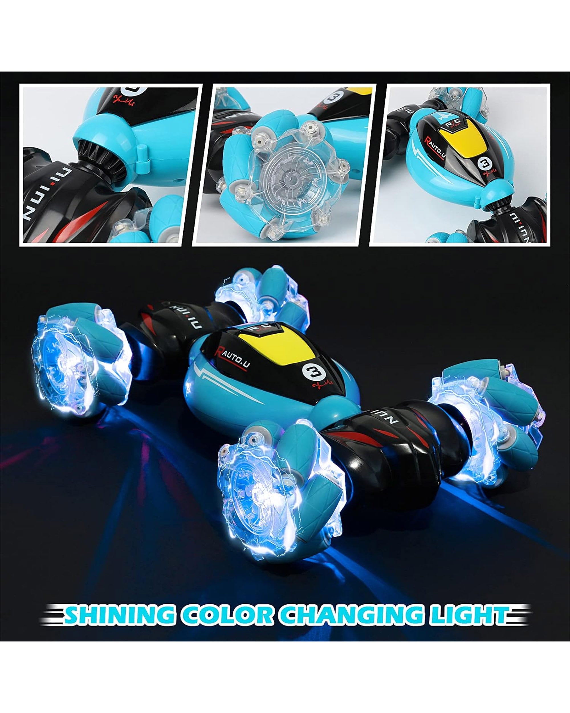 Remote Control 4WD Stunt Car